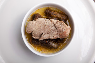 Appetizer stuffed grape leaves
