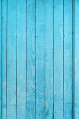 Fototapeta na wymiar Old blue wood plank background.