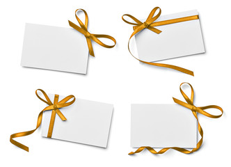 ribbon bow card note chirstmas celebration greeting