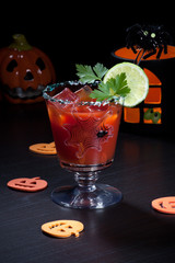 Halloween drinks - Bloody Mary cocktail