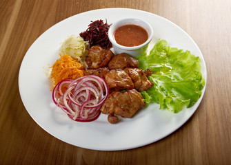 Shashlik (shish kebab)