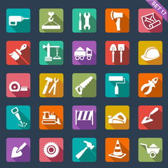 Building and tools icons
