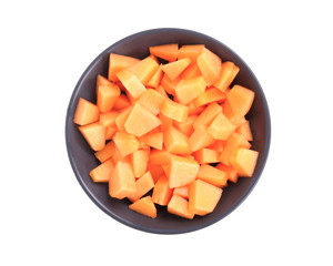 melon couper en tranche