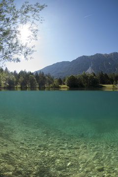 Alpines Tauchen - Lechausee