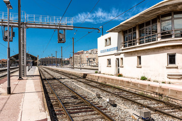 Marseille St. Charles railway station, France