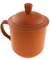 tasse à thé chinoise artisanale en terre cuite