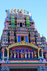 toit de temple tamoul