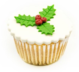 Cupcake de navidad