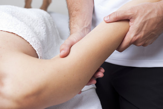 Oberarmmassage