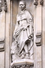 Fototapeta na wymiar Westminster Abbey pomnik - Manche Masemola