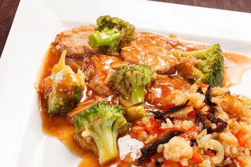 rice with vegetables