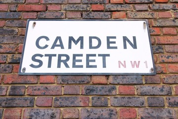Fototapeta na wymiar Camden Street, London