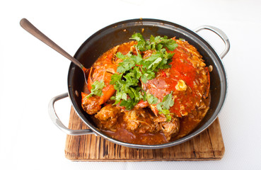 chili crab asia cuisine, pincer