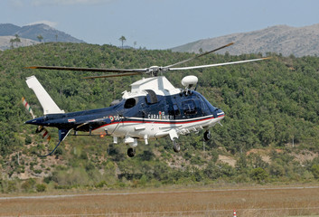 take-off helicopter