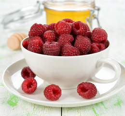 fresh raspberries