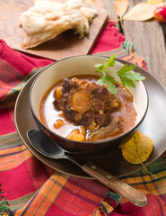 Beef ragout (osso bucco)