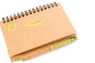 Notebook with pen