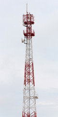 Cell tower and radio antenna
