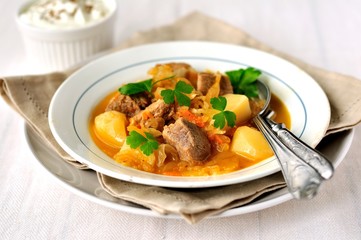 Pork and Sauerkraut Single Pot (Eintopf)
