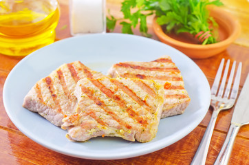 fried meat