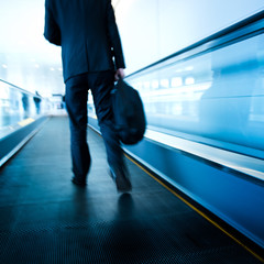 Fototapeta premium Walking passenger