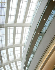modern glass roof