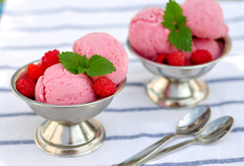 Raspberry sherbet