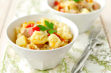 Turkey and vegetable stew