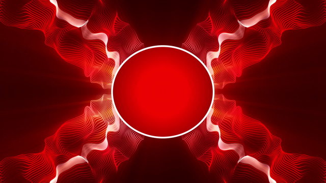 Red Circle logo X energy loop