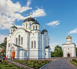 Holy Cross Cathedral. Church of the Transfiguration.  Polotsk.