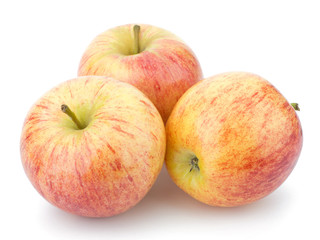Fototapeta na wymiar juicy apples isolated on white background