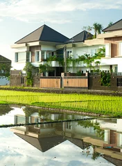 Fotobehang Villas on Bali © joyt
