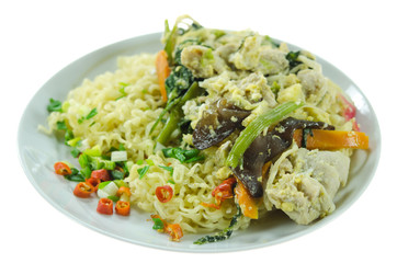 stir fried instant noodles