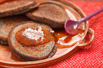 chocolate pancakes
