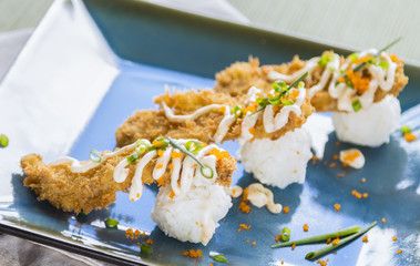 Fried Breaded Sushi