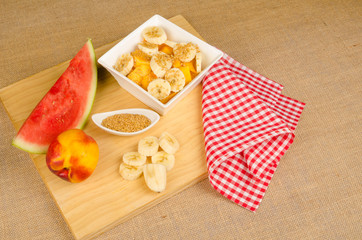 Healthy breakfast sttill life