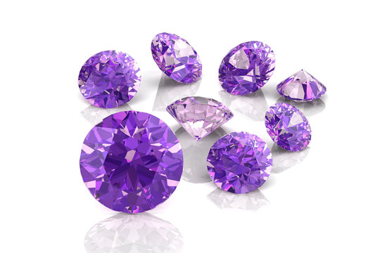 amethyst (high resolution 3D image)