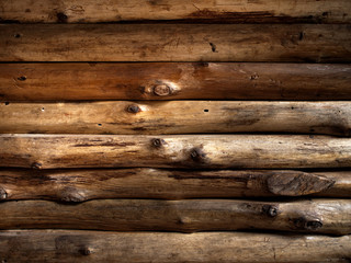 Fototapeta premium Texture of Old Timber Wood Wall