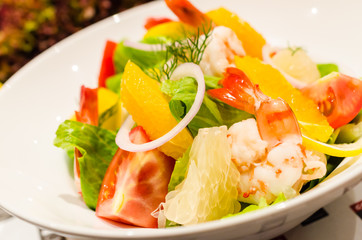 Shrimp salad