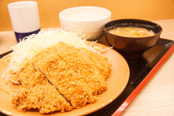 Japanese fried pork.