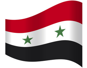 Flagge Syrien