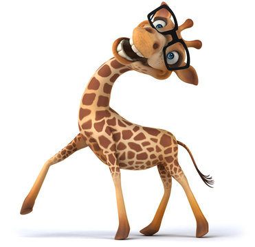 recommend clip art: Fun giraffe