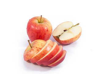 Red apple on Isolate