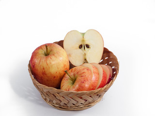 Red apple on Isolate