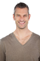 Fototapeta premium Portrait of laughing man