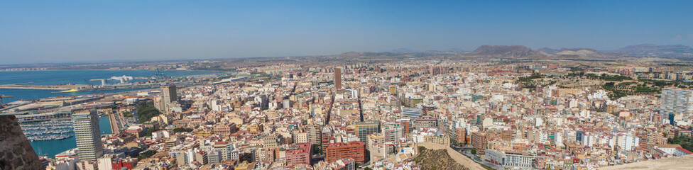 Naklejka premium Panorama Alicante
