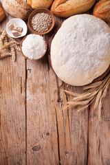 Traditional kitchen ingredients