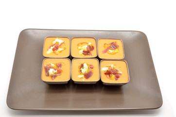 Salmorejo, andalusian tapa