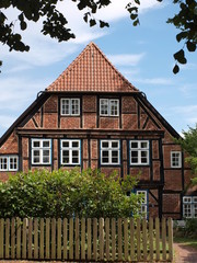 Fototapeta na wymiar Ratzeburg Fachwerkhaus