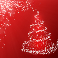 Sparkling Christmas tree